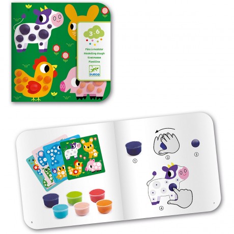DJECO Knete Kreise Месить круги