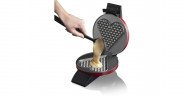 Cloer Cloer Herz-Waffeleisen 1633V Valentinstag Edition rot, 930 Watt, fur 1 grosses Waffelherz  rot Вафельница Cloer Heart 1633V Valentine's Day Edition красная, 930 Вт, для 1 большого вафельного сердца