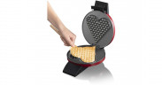 Cloer Cloer Herz-Waffeleisen 1633V Valentinstag Edition rot, 930 Watt, fur 1 grosses Waffelherz  rot Вафельница Cloer Heart 1633V Valentine's Day Edition красная, 930 Вт, для 1 большого вафельного сердца