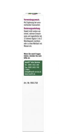 taxofit Eisen + Vitamin C Kapseln 40 St, taxofit Железо+Витамин C Капсулы 40 шт