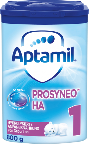 Aptamil PROSYNEO HA 1 Anfangsnahrung von Geburt an, Аптамил Молочная смесь с рождения, 800гр