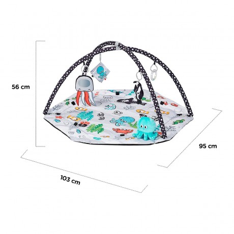 Kinderkraft Spielbogen mit Decke Sea Land Играйте в арку с одеялом Sea Land