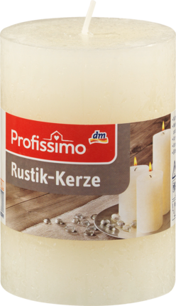 Profissimo Свеча декоративная elfenbein 100/68, 1 шт