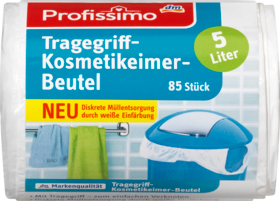 Profissimo Косметические мешки для мусора с ручкой 5L, 85 шт