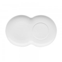 Thomas Thomas Loft Weiss Untertasse fur Becher mit Henkel und Muslischale 13 cm Блюдце Thomas Loft Weiss для кружек с ручкой и миской для хлопьев 13 см