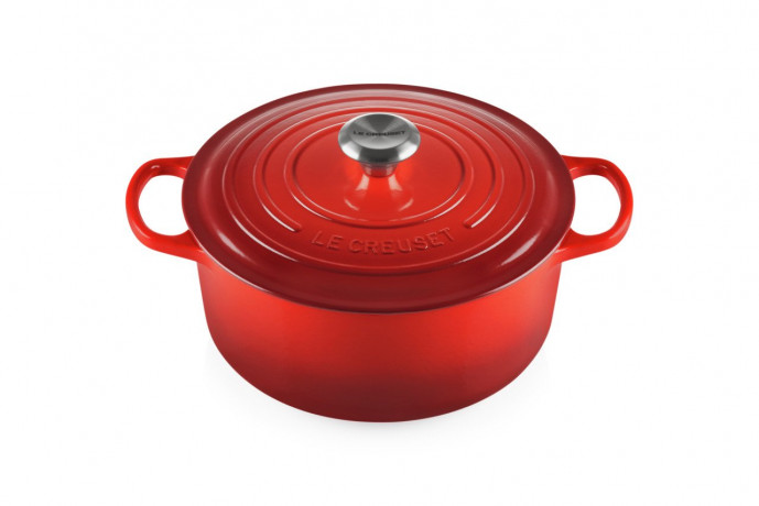 Le Creuset LE CREUSET Br\u00e4ter 26 cm Kirschrot SIGNATURE rot LE CREUSET бройлер 26 см вишнево-красный SIGNATURE