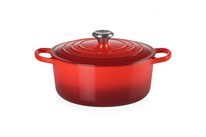 Le Creuset LE CREUSET Br\u00e4ter 26 cm Kirschrot SIGNATURE rot LE CREUSET бройлер 26 см вишнево-красный SIGNATURE
