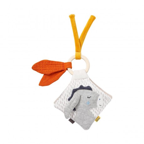 Fehn Stoffbuch Esel  Teddy NATUR Книга из ткани Осел Тедди ПРИРОДА