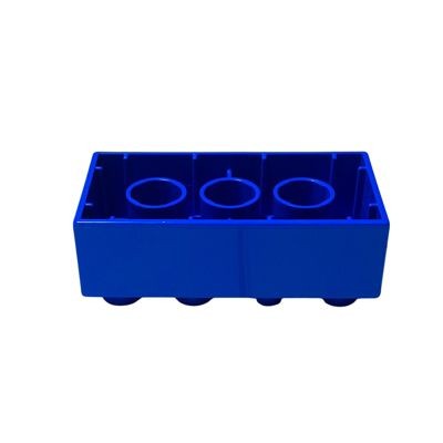 LEGO LEGO Duplo 2x4 Steine Blau - 40 Stuck - Grundbausteine 3011 NEU LEGO Duplo 2x4 кирпичи синие - 40 штук - основные строительные блоки 3011 НОВИНКА