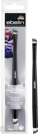 ebelin Профессионал	ьная двойная кисточка для теней для век, 1 st