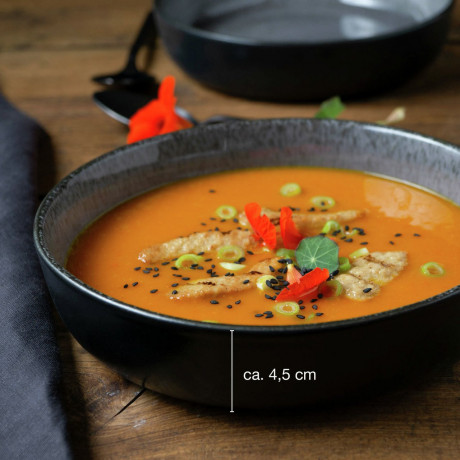 Moritz & Moritz Moritz & Moritz Suppenteller 6-tlg. DIGITAL anthrazit Суповые тарелки Moritz & Moritz 6 шт. ЦИФРОВОЙ