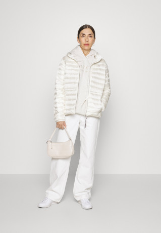 Tommy Hilfiger FEMININE Down jacket ecru ЖЕНСКОЕ Пуховик экрю