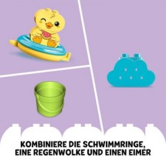 LEGO LEGO DUPLO 10965 Badewannenspass: Schwimmender Tierzug LEGO DUPLO 10965 Веселье в ванне: плавучий поезд с животными
