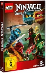 LEGO DVD LEGO Ninjago Staffel 7.1 DVD-диск LEGO Ninjago, сезон 7.1