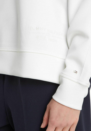 Tommy Hilfiger RLX VISC INTERLOCK O NK Hoodie ecru RLX VISC INTERLOCK O NK Худи экрю