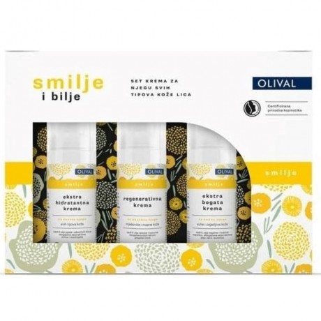 OLIVAL Immortelle Gesichtspflege Set Бессмертник набор для ухода за лицом