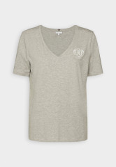 Tommy Hilfiger CREST Basic T-shirt light grey  CREST Базовая футболка светло-серый