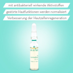 JEAN D'ARCEL cure normalisante PURIFIANTE Ampullen Serum verkurzt Entzundungen und Heilung  Cure normalisante PURIFIANTE сыворотка в ампулах сокращает воспаление и заживление