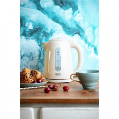 Camry Camry Wasserkocher CR 1254L, 1,7 Liter, elektrisch, beige, 360 Grad drehbar, Abschaltautomatik  Чайник Camry CR 1254L, 1,7 л, электрический, бежевый, поворот на 360 градусов, автоматическое отключение
