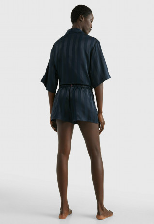 Tommy Hilfiger TONAL SIGNATURE TAPE Pyjama bottoms desert sky TONAL SIGNATURE TAPE Пижамные штаны небо пустыни