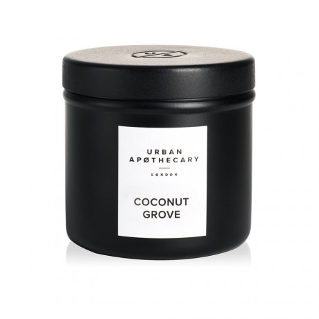 Urban Apothecary Coconut Grove Kerze Luxury Iron Travel Candle, 175 g
