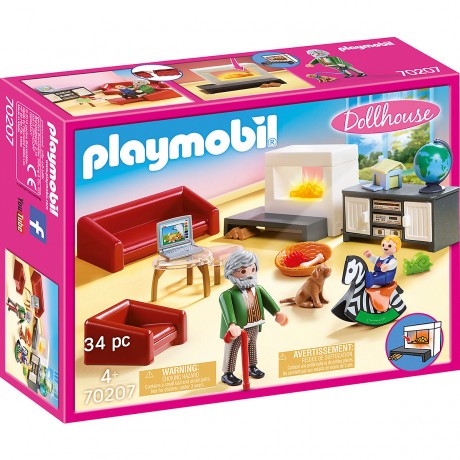 PLAYMOBIL PLAYMOBIL 70207 Gemutliches Wohnzimmer PLAYMOBIL 70207 Уютная гостиная