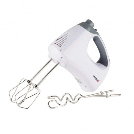 KORONA KORONA Handmixer 23011, XXL-Ruhrstabe, Knethaken Handruhrgerat, 300 Watt  Ручной миксер KORONA 23011, мешалка XXL, ручной миксер с крюком для теста, 300 Вт