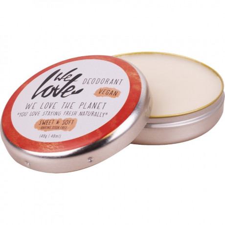 We love the planet Sweet & Soft Deodorant Creme  Сладкий и мягкий крем-дезодорант