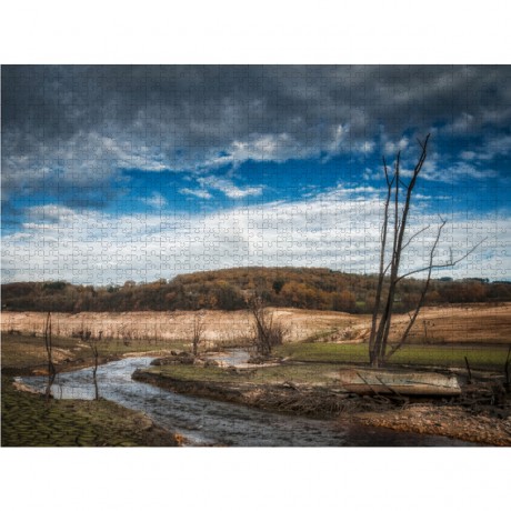 CALVENDO Puzzle CALVENDO Puzzle Am Rande der Yonne Пазл CALVENDO Puzzle На краю Йонны