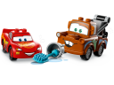 Lego Lightning McQueen und Mater in der Waschanlage Молния МакКуин и Мэтр на автомойке