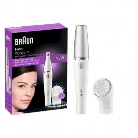 Braun Gesichtsepilierer- und Pflegegerat quot;FACE 810quot; in Weiss  Эпилятор и аппарат для ухода за лицом "FACE 810" в белом