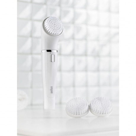 Braun Gesichtsepilierer- und Pflegegerat quot;FACE 810quot; in Weiss  Эпилятор и аппарат для ухода за лицом "FACE 810" в белом