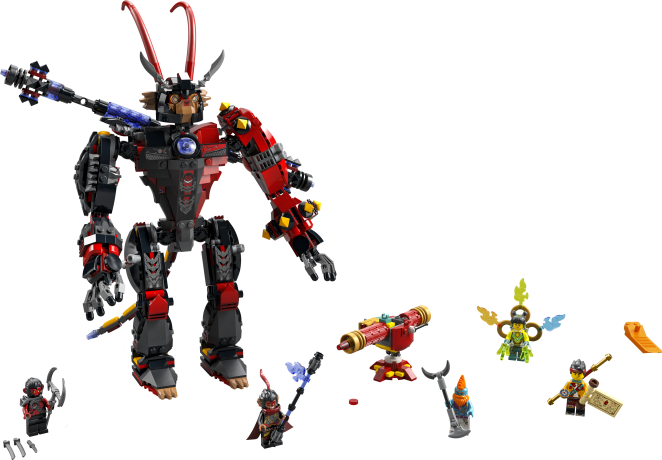 Lego Monkie Kids Entdeckerraumschiff Космический корабль-исследователь Monkie Kids