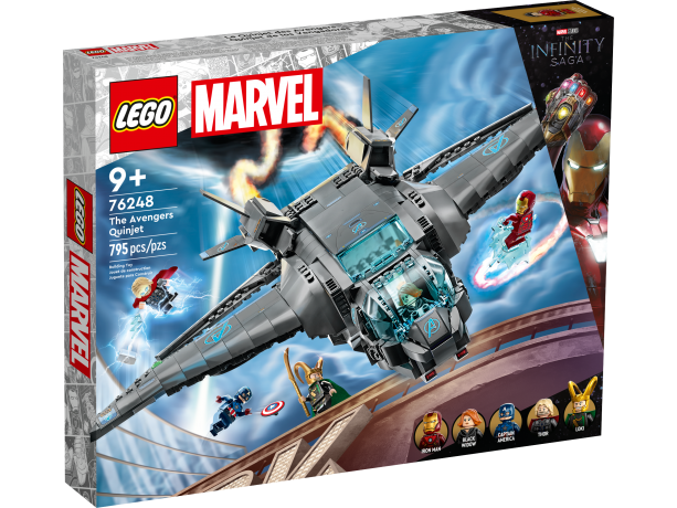 Lego Der Quinjet der Avengers Мстители Квинджет