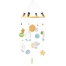 bieco 3D Mobile Baby Holz Einschlafhilfe Baby Deko fur Kinderbett Wickeltisch 23x60 cm Mobiles 3D Мобильный детский деревянный спальный столик Baby Deco для пеленального столика 23x60 см Mobiles