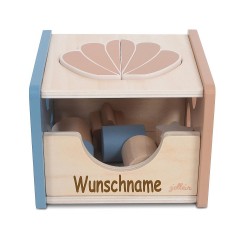 elefantasie Sortierbox Muschel personalisiert mit Namen Сортировочная коробка