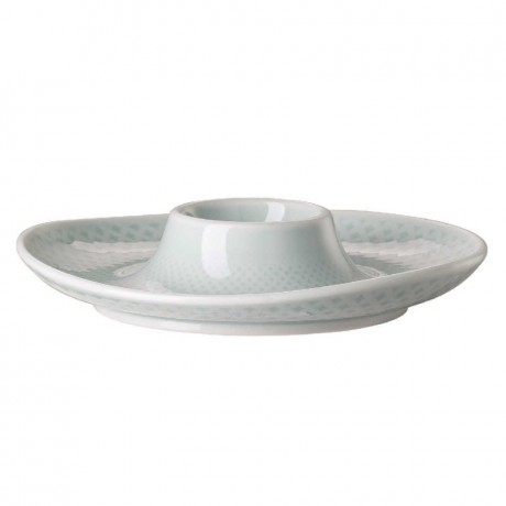 Rosenthal Rosenthal Junto Opal Green - Porzellan Eierbecher mit Ablage 13 cm Rosenthal Junto Opal Green - Фарфоровая подставка для яиц с полкой 13 см