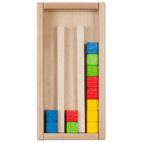 SINASPIELZEUG Holzspielzeug Farben-Stapelspiel Игра с раскладкой деревянных игрушек по цветам