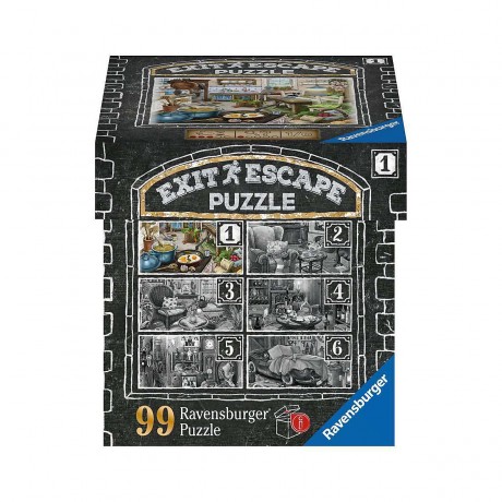 Ravensburger Exit Puzzle Im Gutshaus 6er Set: Zimmer 1-6 im Bundle Головоломка с выходом In the Manor Set of 6: Комнаты 1-6 в наборе