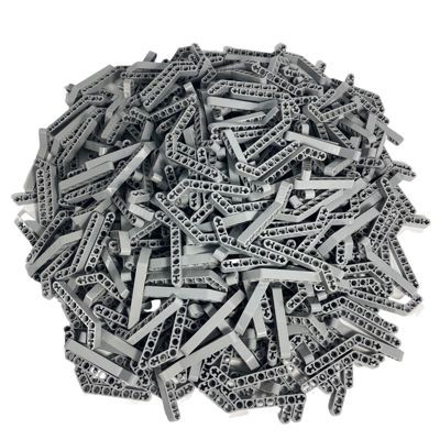 LEGO LEGO 1x9 Technic Hebearm Hellgrau - 500 Stuck - Light bluish grey liftarm 32271 LEGO 1x9 Technic Liftarm Light Grey — 500 шт. — Светло-голубовато-серый подъемный рычаг 32271