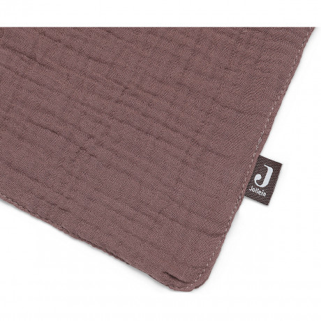 jollein Schmusetuch bunny ears chestnut Одеяло кролика с ушками каштанового цвета