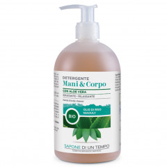 SAPONE DI UN TEMPO Niaouly Hand- und Korperreinigungsmittel Entspannende Feuchtigkeitspflege  Niaouly Очищающее Средство для Рук и Тела Расслабляющее Увлажняющее Средство