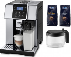 De'Longhi De'Longhi Kaffeevollautomat ESAM 428.80.SB PERFECTA EVO, inkl. Kaffeekanne im Wert von UVP € 29,99 + Pflegeset UVP € 31,99  Полностью автоматическая кофемашина De'Longhi ESAM 428.80.SB PERFECTA EVO, включая кофейник стоимостью 29,99 евро + набор