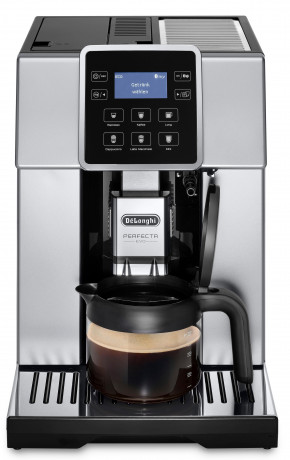 De'Longhi De'Longhi Kaffeevollautomat ESAM 428.80.SB PERFECTA EVO, inkl. Kaffeekanne im Wert von UVP € 29,99 + Pflegeset UVP € 31,99  Полностью автоматическая кофемашина De'Longhi ESAM 428.80.SB PERFECTA EVO, включая кофейник стоимостью 29,99 евро + набор