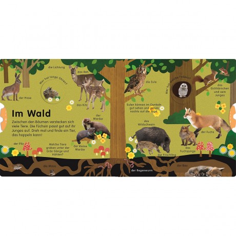 Dorling Kindersley Verlag Erstes Lernen Drehen. So viele Tierkinder Первое обучение точению. Так много детенышей животных