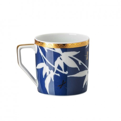 Rosenthal Rosenthal Heritage Turandot blue Espressoobertasse / Mokkaobertasse 0,07 L mit Untertasse 2-tlg. Rosenthal Heritage Turandot синяя чашка для эспрессо / чашка для мокко 0,07 л с блюдцем, 2 шт.