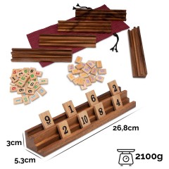 LOGOPLAY Rummy Okey fur 2 bis 6 Spieler Рамми Окей для 2-6 игроков