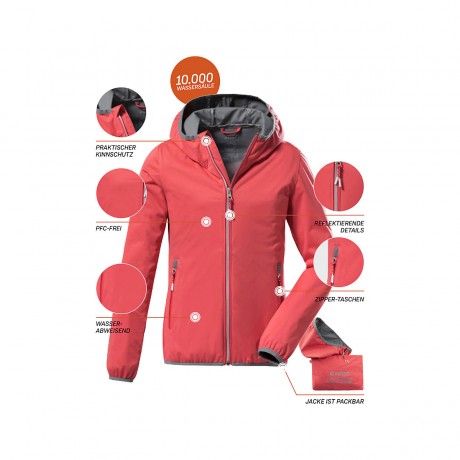 killtec Soft Shell Jacke KOS 164 GRLS SFTSHLL JCKT Softshelljacken Куртка софтшелл KOS 164 GRLS SFTSHLL JCKT куртки софтшелл