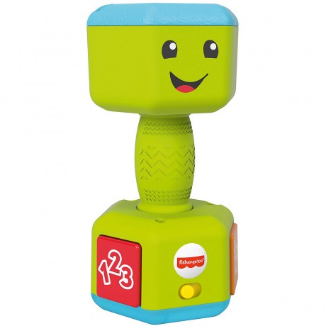Mattel Fisher-Price Lernspass Baby Hantel mit Rassel Детская гантель Fisher-Price Learning Fun с погремушкой