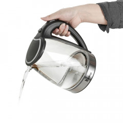FCH FCH Wasserkocher, 1.8 l, 2200 W, Edelstahl Glas  Чайник FCH, 1,8 л, 2200 Вт, стекло нержавеющая сталь